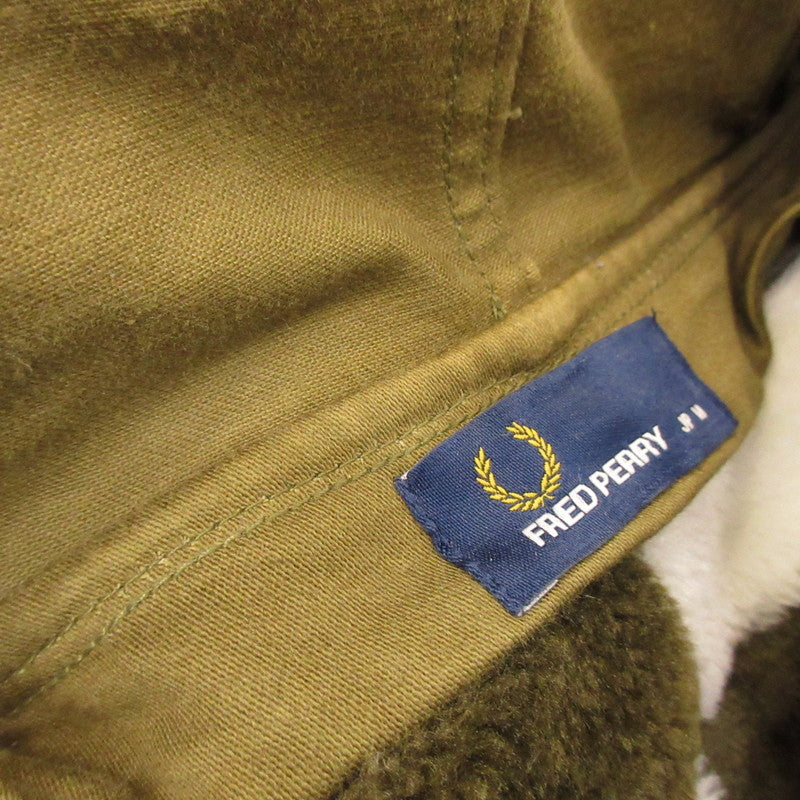 【中古】FRED PERRY | フレッドペリー Mods Parka Coat モッズコート F2476 カーキ サイズ:M