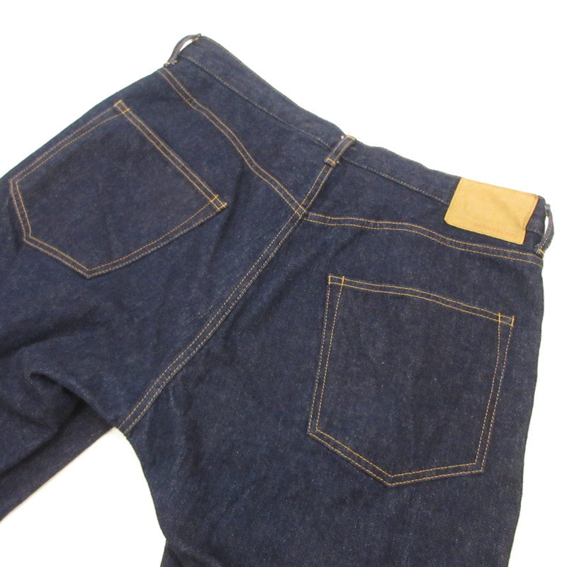 【中古】Ordinary fits | オーディナリーフィッツ デニムパンツ セルビッチ ネイビー サイズ:34