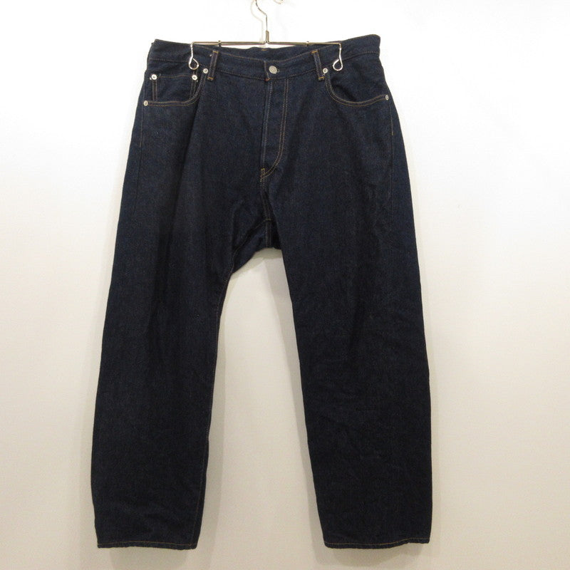 【中古】Ordinary fits | オーディナリーフィッツ デニムパンツ セルビッチ ネイビー サイズ:34