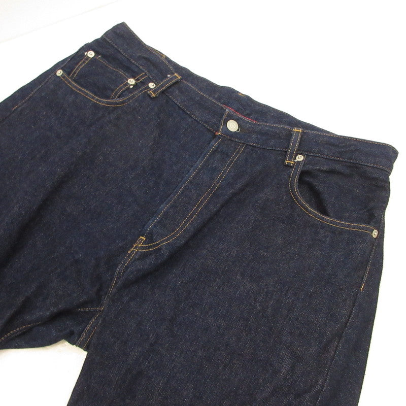 【中古】Ordinary fits | オーディナリーフィッツ デニムパンツ セルビッチ ネイビー サイズ:34