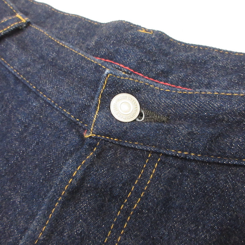 【中古】Ordinary fits | オーディナリーフィッツ デニムパンツ セルビッチ ネイビー サイズ:34
