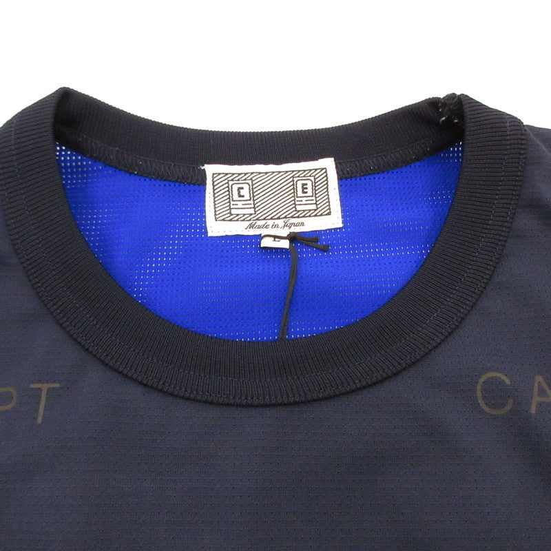【中古】C.E | シーイー MESH T 半袖Tシャツ CES16T19 ネイビー サイズ:L