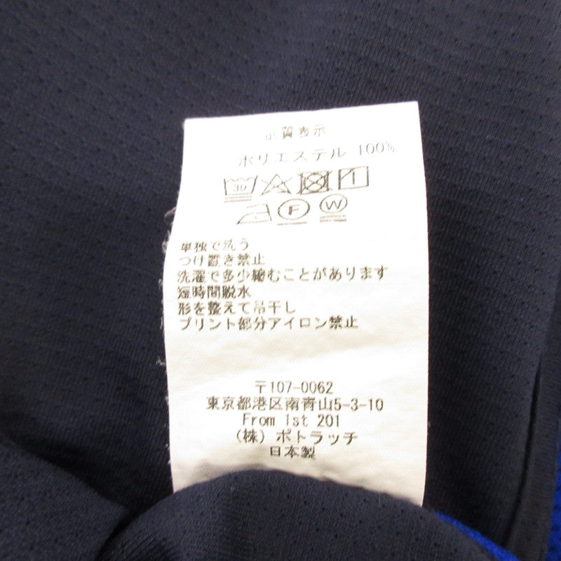 【中古】C.E | シーイー MESH T 半袖Tシャツ CES16T19 ネイビー サイズ:L
