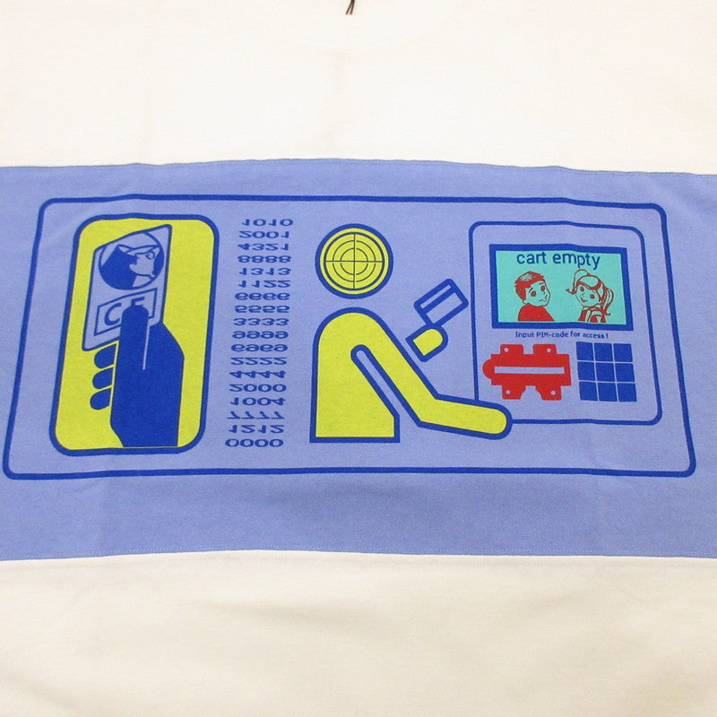 【中古】C.E | シーイー CART EMPTY BIG T 半袖Tシャツ CES15T18 ホワイト サイズ:L