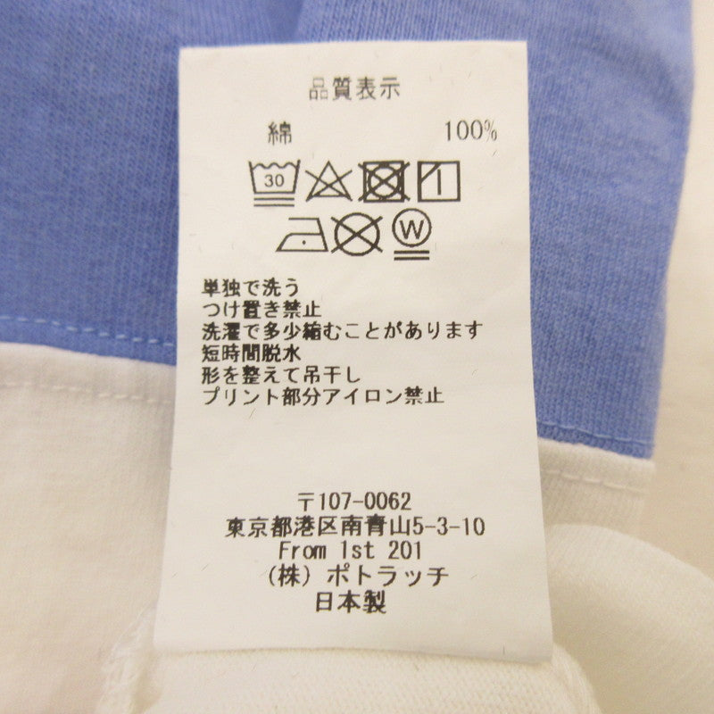 【中古】C.E | シーイー CART EMPTY BIG T 半袖Tシャツ CES15T18 ホワイト サイズ:L