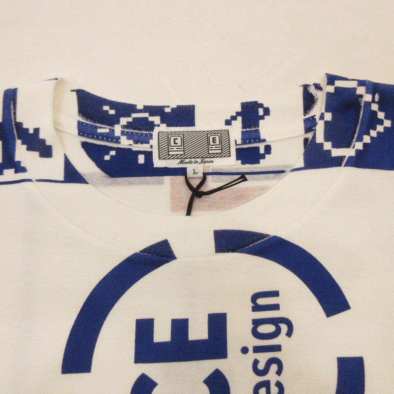 【中古】C.E | シーイー INDIVIDUALISM BIG T 半袖Tシャツ ホワイト サイズ:L