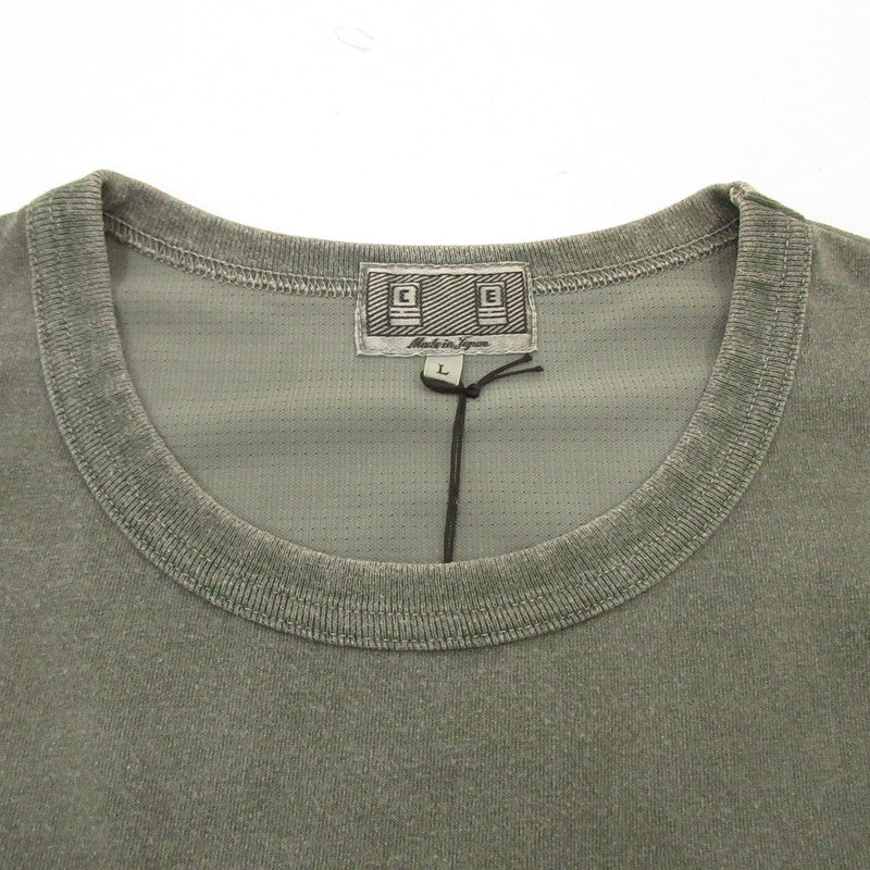 【中古】C.E | シーイー OVERDYE MESH T 半袖Tシャツ CES19T13 グレー サイズ:L