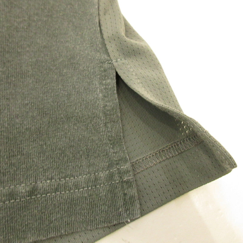 【中古】C.E | シーイー OVERDYE MESH T 半袖Tシャツ CES19T13 グレー サイズ:L