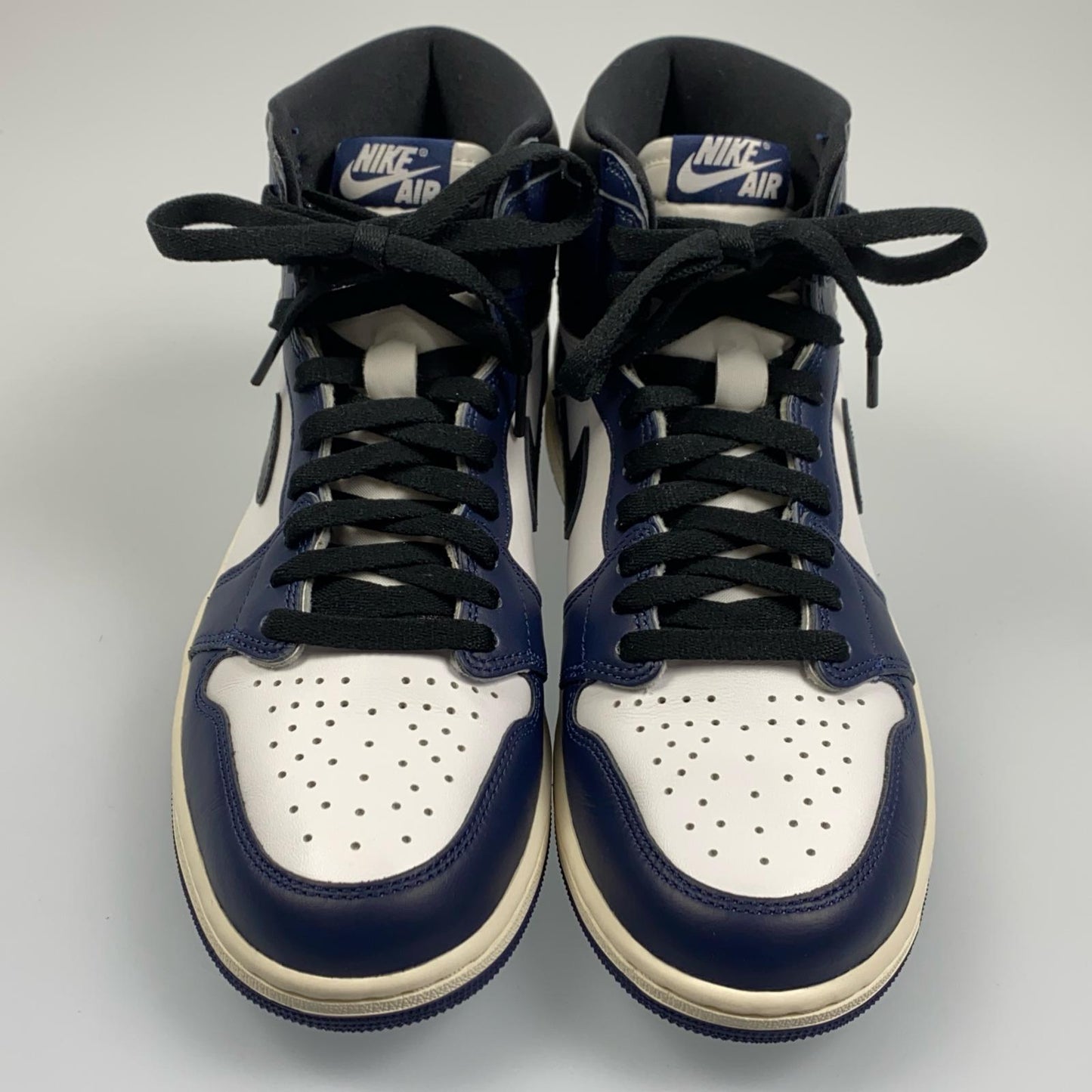 【中古】NIKE | ナイキ AIR JORDAN 1 RETRO HIGH OG スニーカー DZ5485-401 2024A/W 27.5cm ネイビー 27.5cm