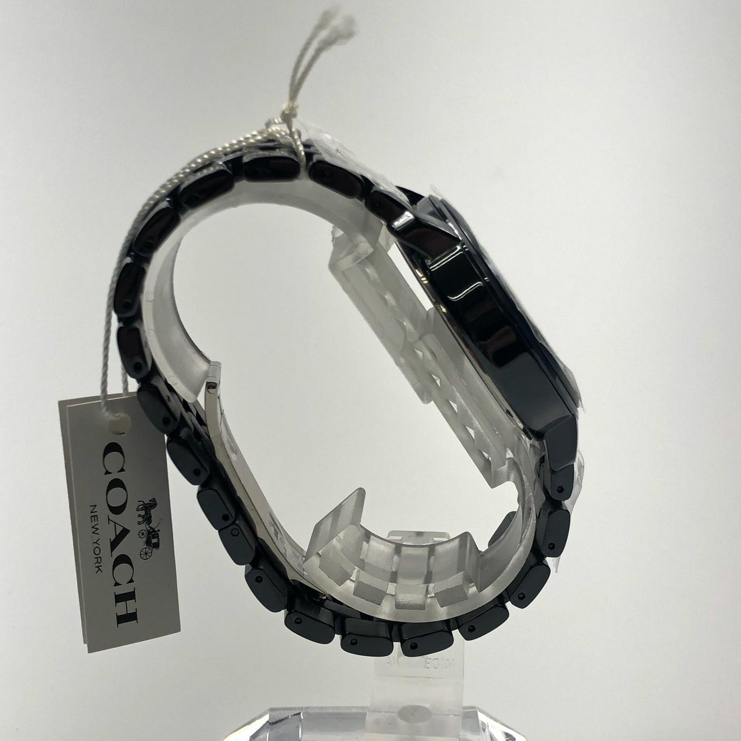 【中古】COACH | コーチ HARRISON 腕時計 14602530 アナログクォーツ ネイビー