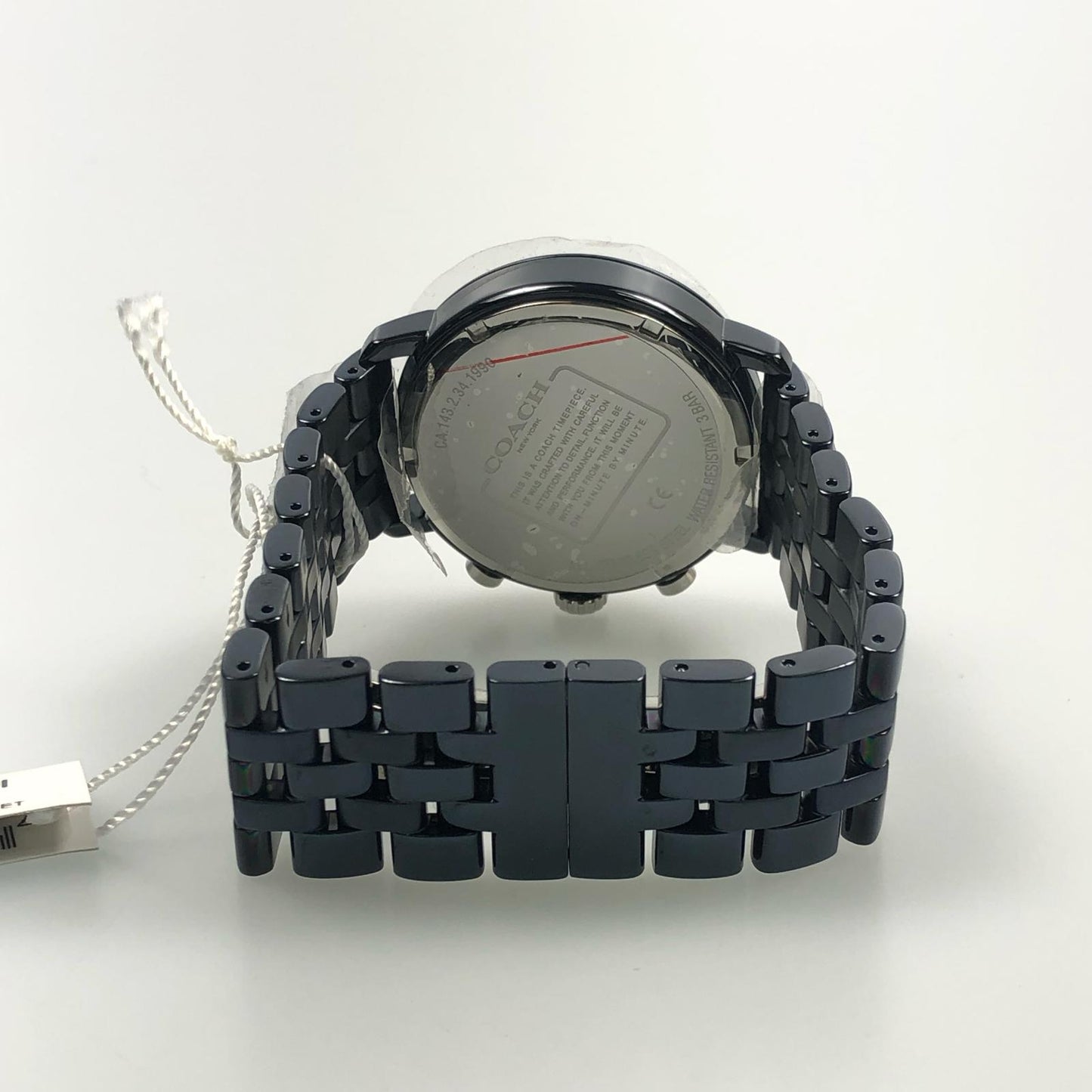 【中古】COACH | コーチ HARRISON 腕時計 14602530 アナログクォーツ ネイビー