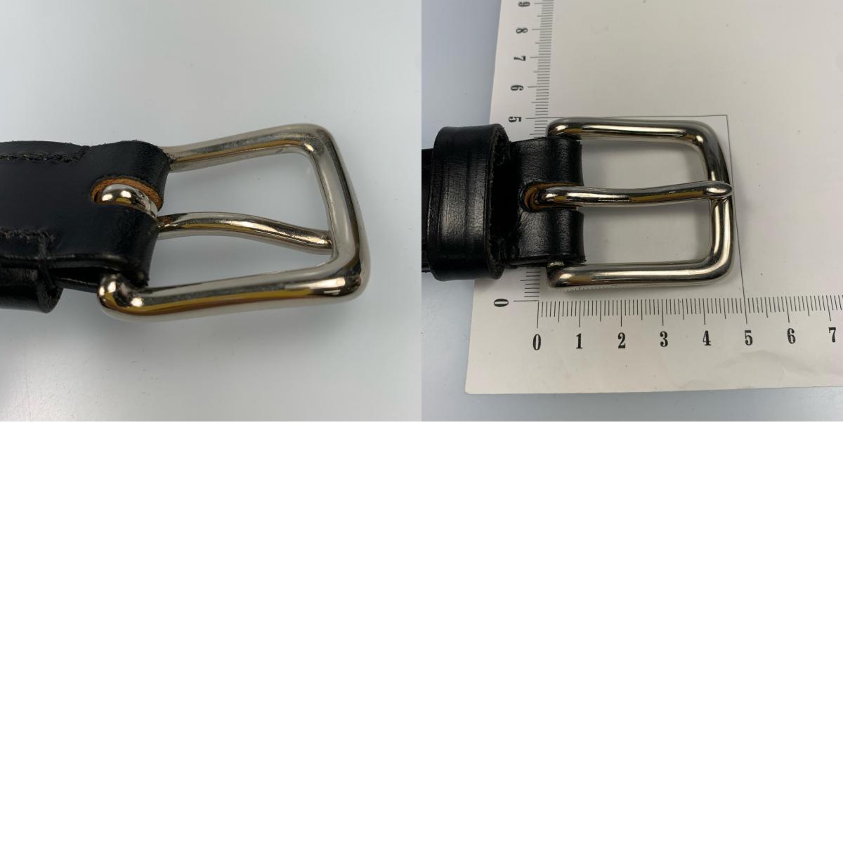 【中古】 M.F.SADDLERY ベルト ブラック サイズ:30