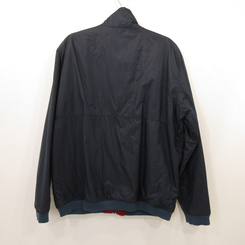 【中古】patagonia | パタゴニア シェルド・マイクロディニ・ジャケット ナイロンジャケット 26215 リバーシブル ネイビー サイズ:L