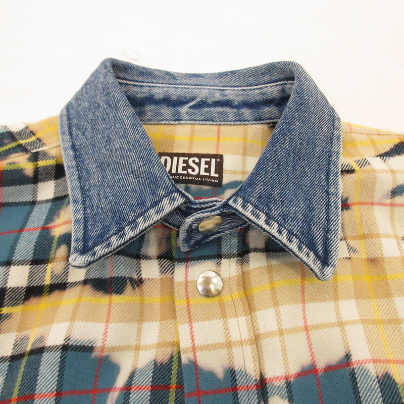 【中古】DIESEL | ディーゼル C-CROSS-FL 長袖シャツ A050040IEAM サイズ:XXS
