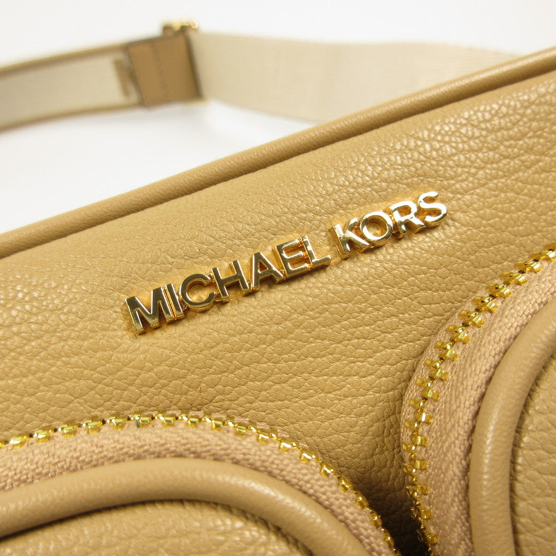 【中古】Michael Kors | マイケルコース JET SET ITEM クロスボディ ショルダーバッグ 35S2GTTC6L ベージュ