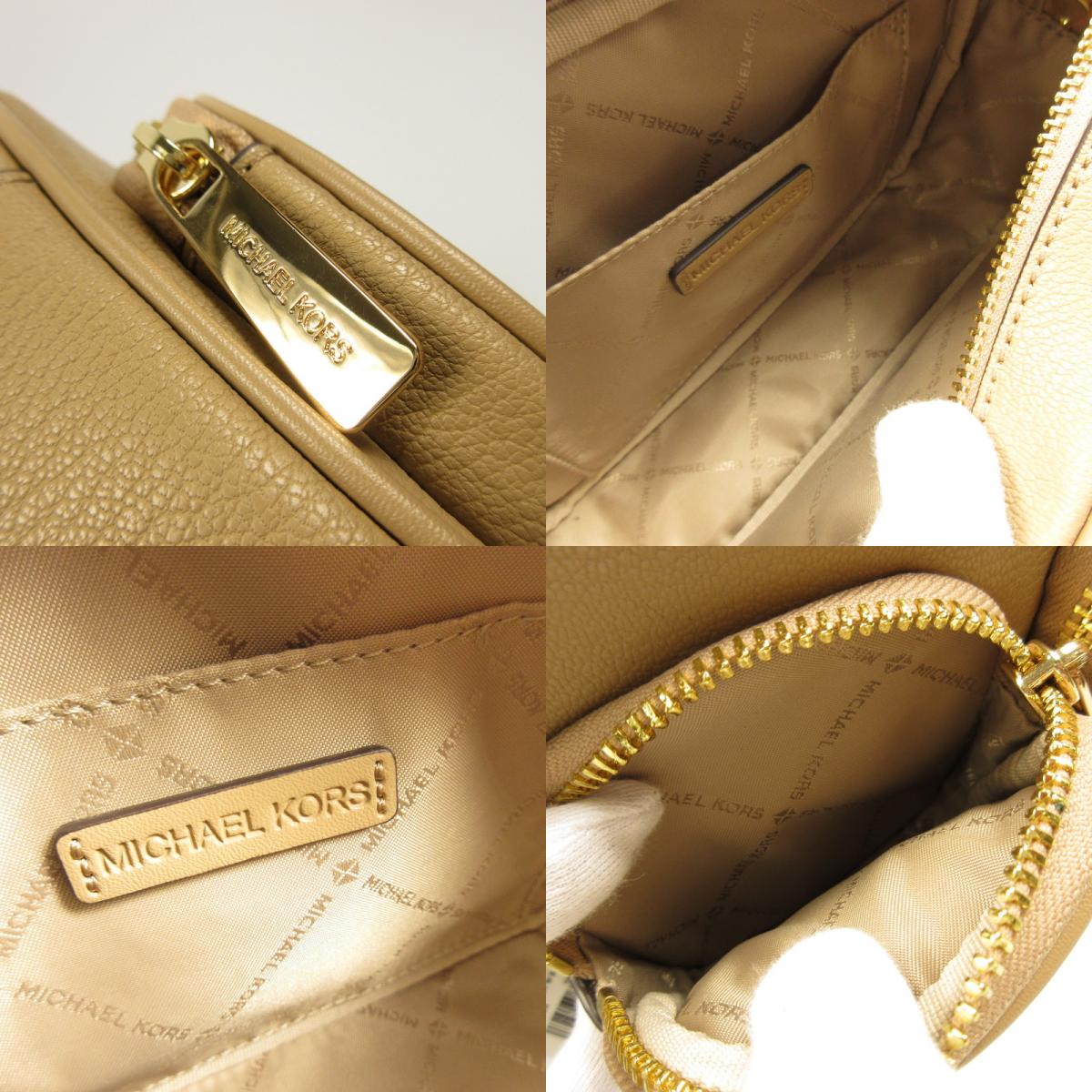 【中古】Michael Kors | マイケルコース JET SET ITEM クロスボディ ショルダーバッグ 35S2GTTC6L ベージュ