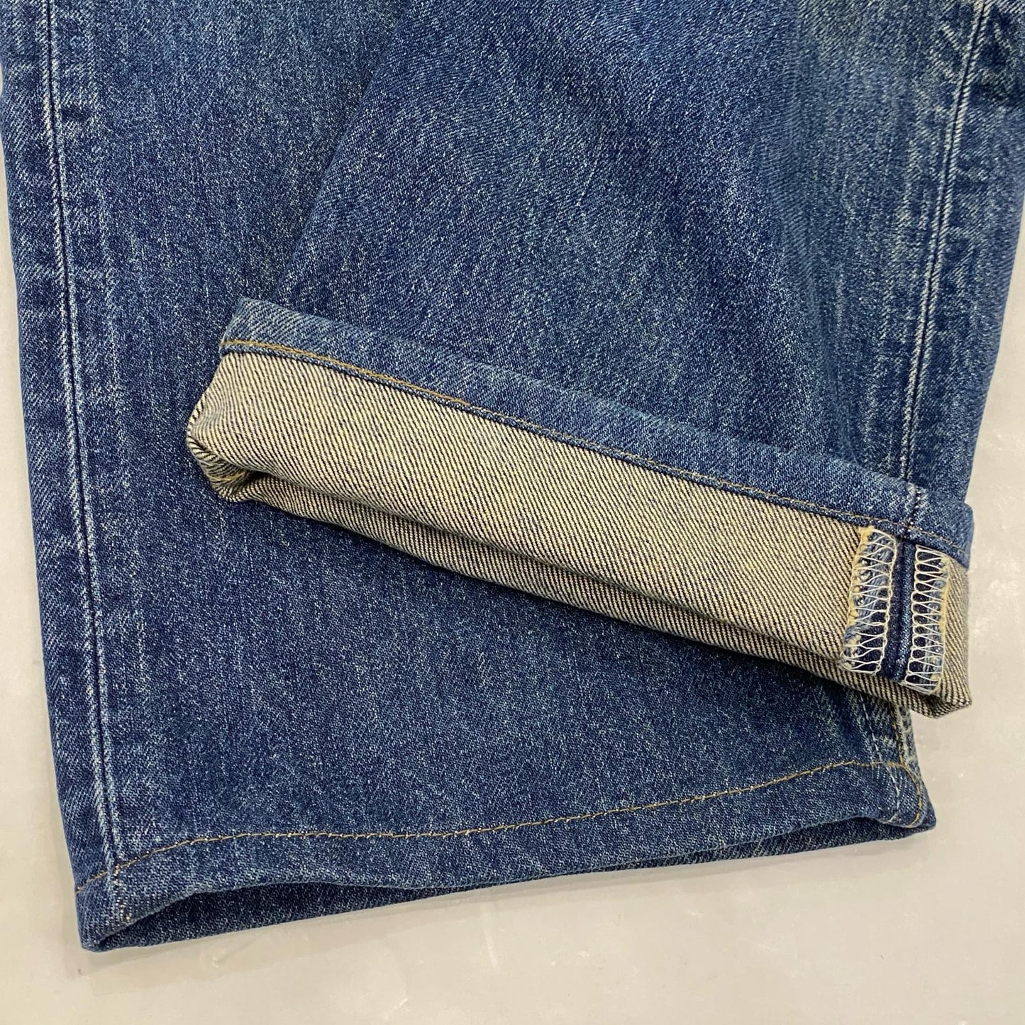 【中古】Levi's | リーバイス 501 デニムパンツ 553刻印 米国製 W:34 ブルー