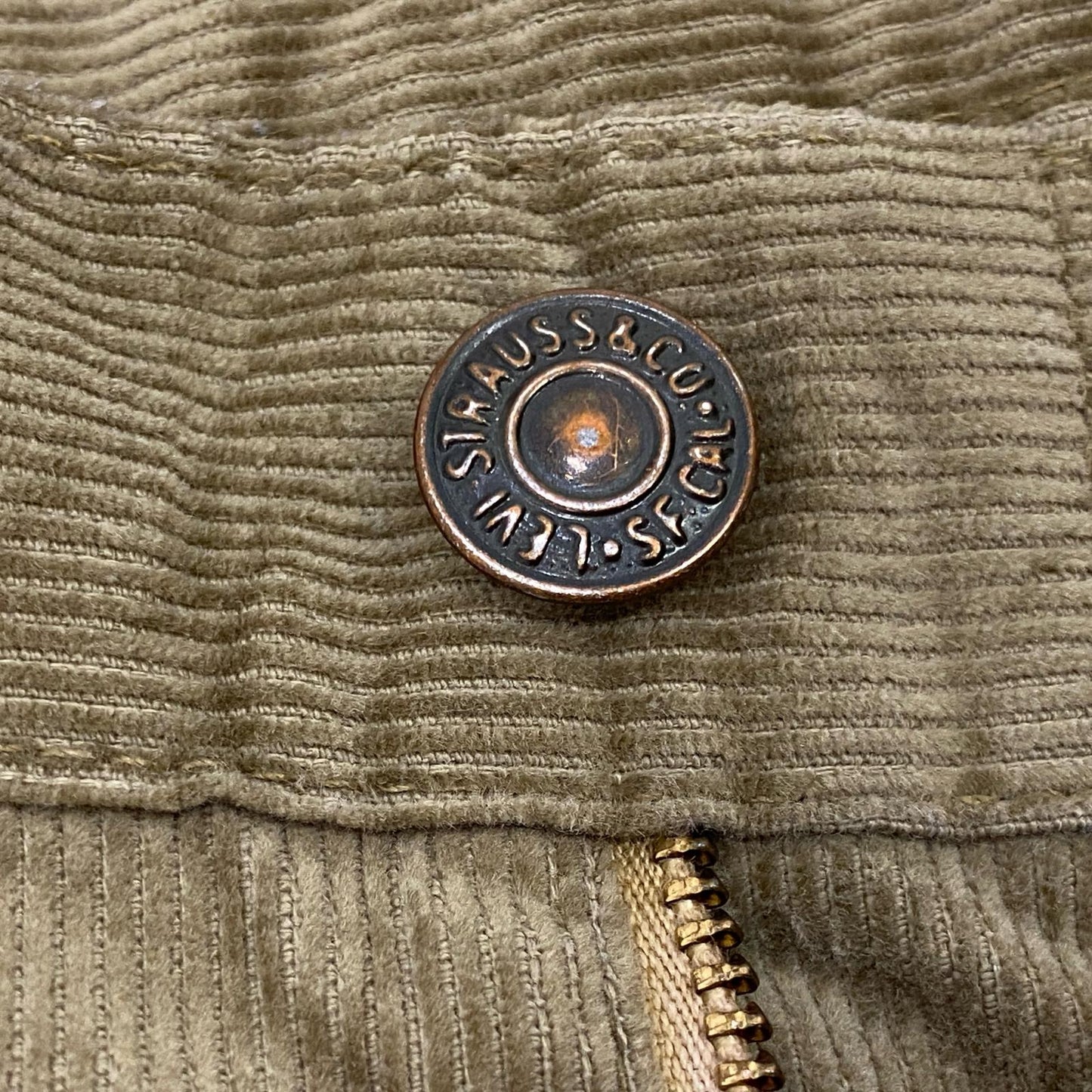 【中古】Levi's | リーバイス パンツ 546-1623 コーデュロイパンツ 70s 42TALON ベージュ
