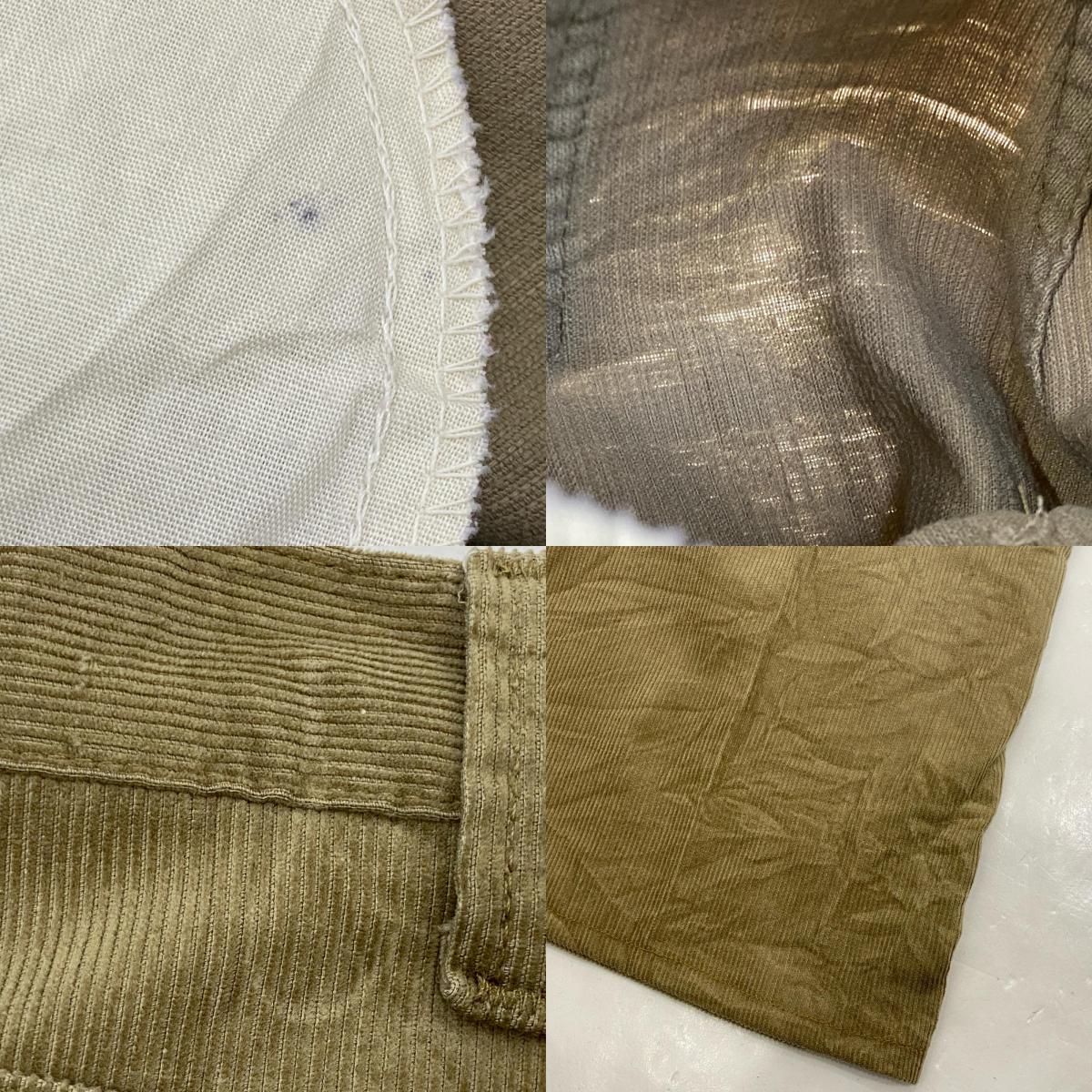 【中古】Levi's | リーバイス パンツ 546-1623 コーデュロイパンツ 70s 42TALON ベージュ