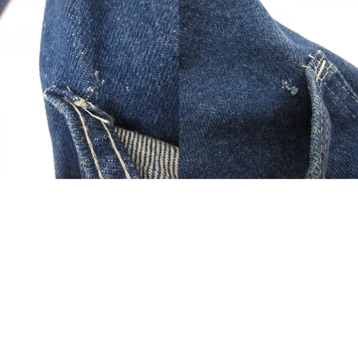【中古】UNIVERSAL OVERALL | ユニバーサルオーバーオール カバーオール ブルー サイズ:38