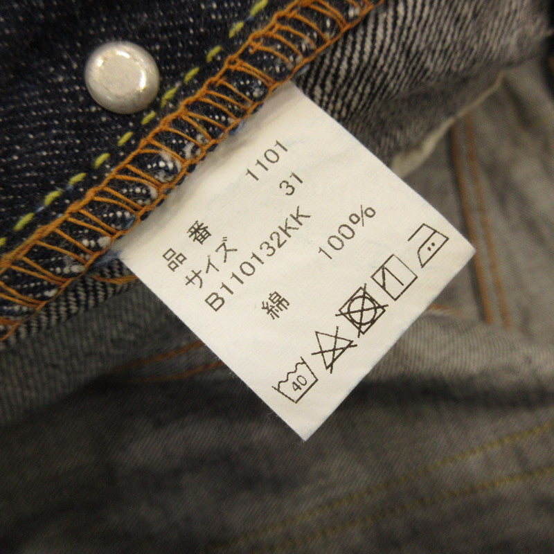 【中古】FULLCOUNT | フルカウント Lot.1101 Straight Denim デニムパンツ ネイビー サイズ:31