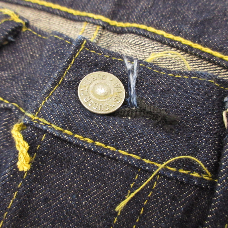 【中古】SUGAR CANE | シュガーケーン Lot.S1945A Super “Denim” Collectibles デニムパンツ SC49001 14oz ネイビー サイズ:32