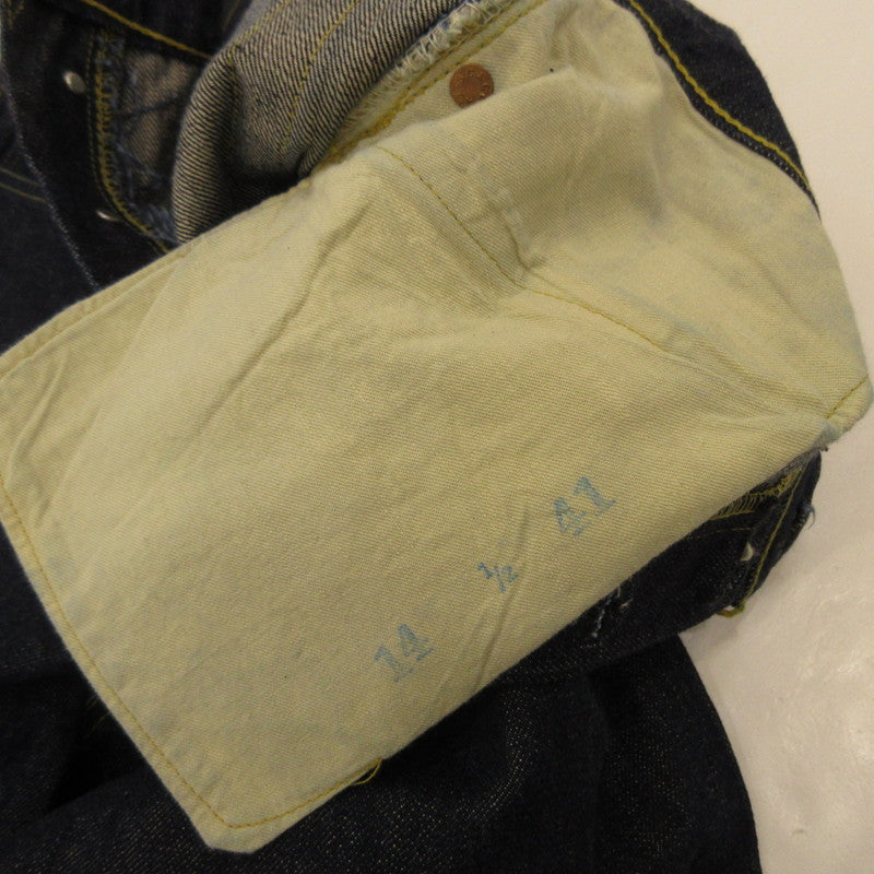 【中古】SUGAR CANE | シュガーケーン Lot.S1945A Super “Denim” Collectibles デニムパンツ SC49001 14oz ネイビー サイズ:32
