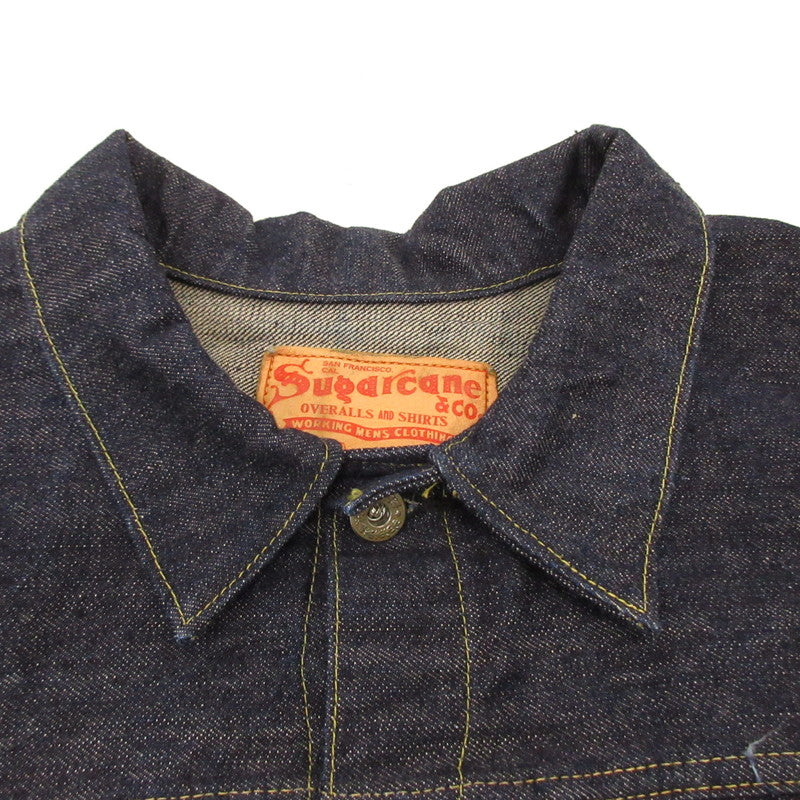 【中古】SUGAR CANE | シュガーケーン Lot.S1945 Super “Denim” Collectibles デニム SC19010 14oz ネイビー サイズ:44