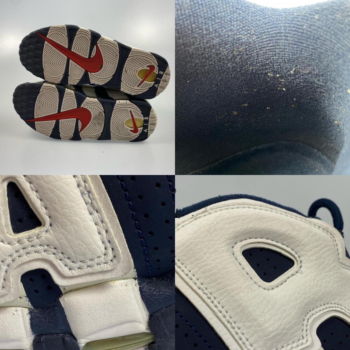 【中古】NIKE | ナイキ AIR MORE UPTEMPO OLYMPIC スニーカー 414962-104 2016S/S 28.5cm ネイビー 28.5cm