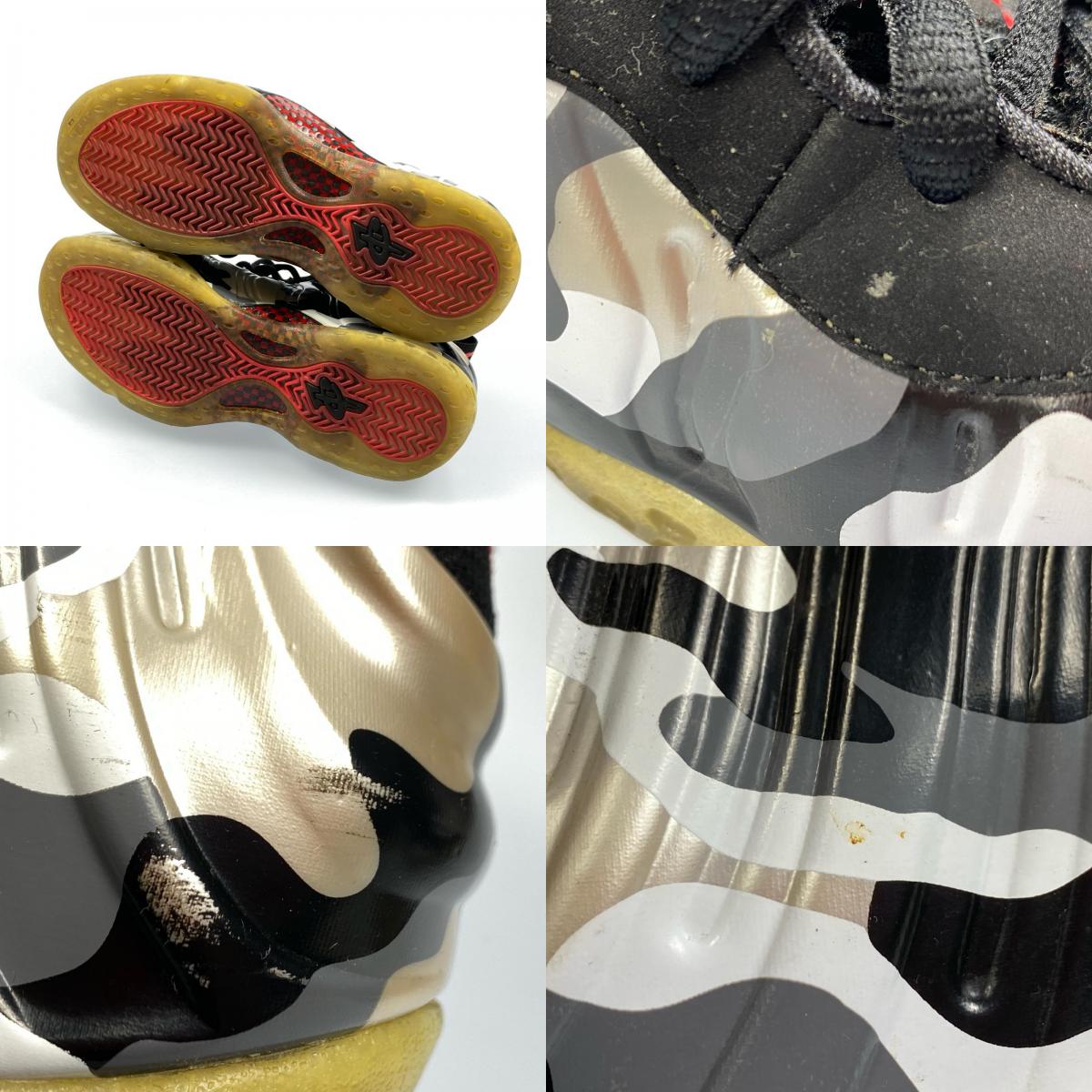 【中古】NIKE | ナイキ AIR FOAMPOSITE ONE PREMIUM スニーカー 575420-001 2013S/S 28.0cm カモ 28cm