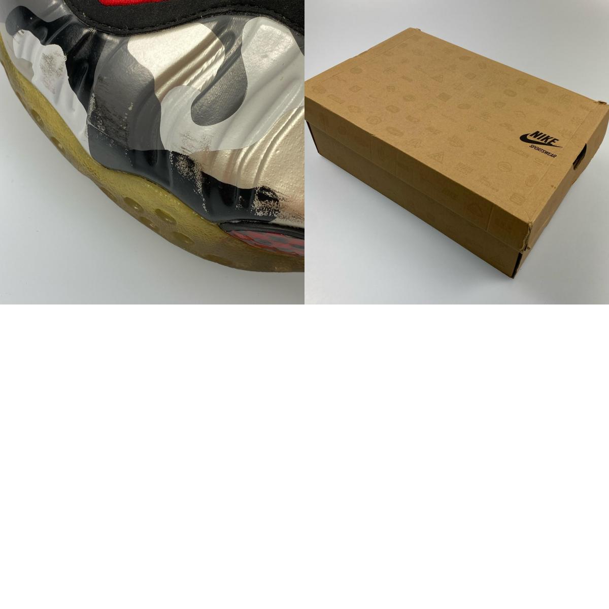 【中古】NIKE | ナイキ AIR FOAMPOSITE ONE PREMIUM スニーカー 575420-001 2013S/S 28.0cm カモ 28cm