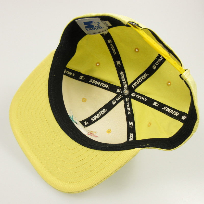 【中古】STARTER | スターター 星川サラ キャップ 117-792 イエロー