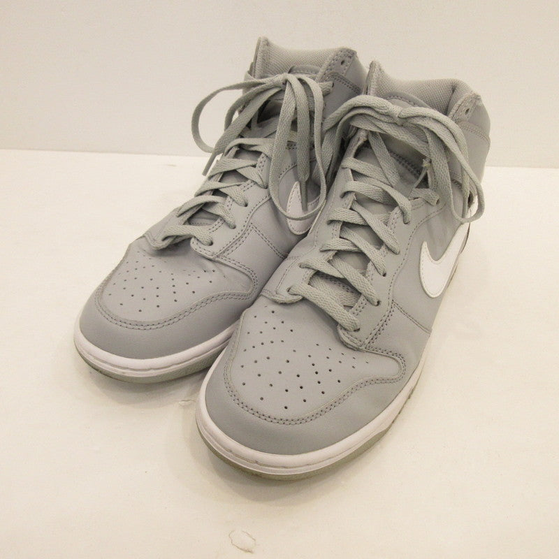 【中古】NIKE | ナイキ DUNK HI RETRO スニーカー DV0828-001 グレー 26.5cm