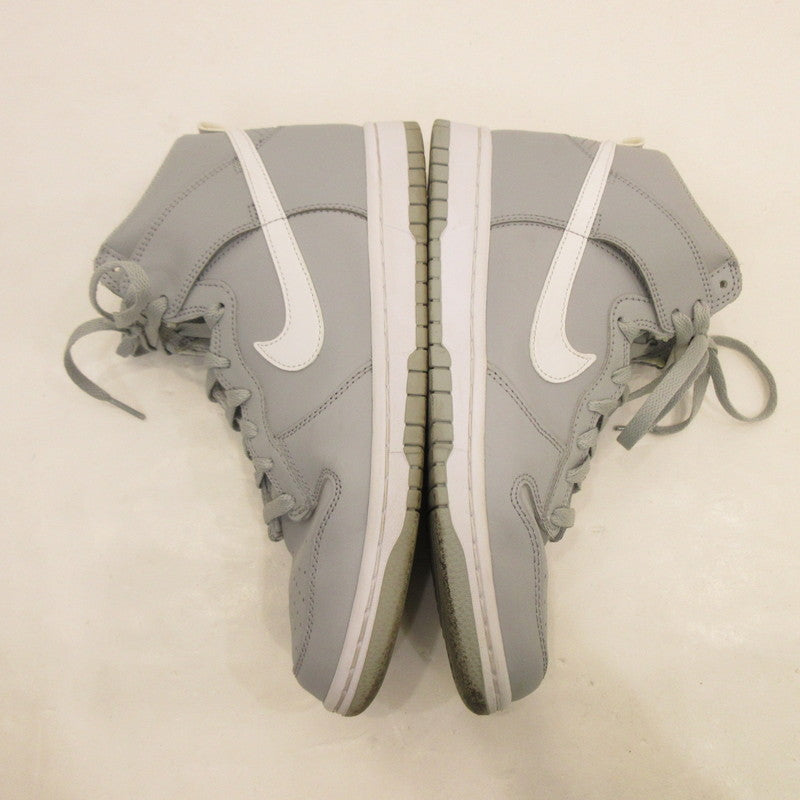 【中古】NIKE | ナイキ DUNK HI RETRO スニーカー DV0828-001 グレー 26.5cm