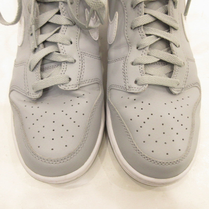 【中古】NIKE | ナイキ DUNK HI RETRO スニーカー DV0828-001 グレー 26.5cm