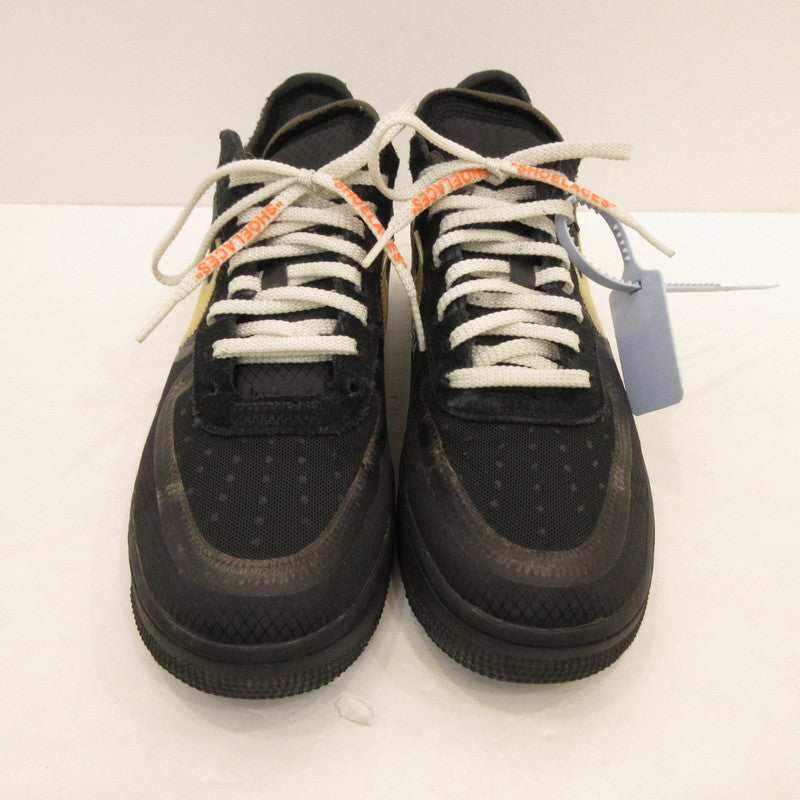 【中古】NIKE | ナイキ THE 10 AIR FORCE 1 LOW スニーカー AO4606-001 ブラック 27.5cm
