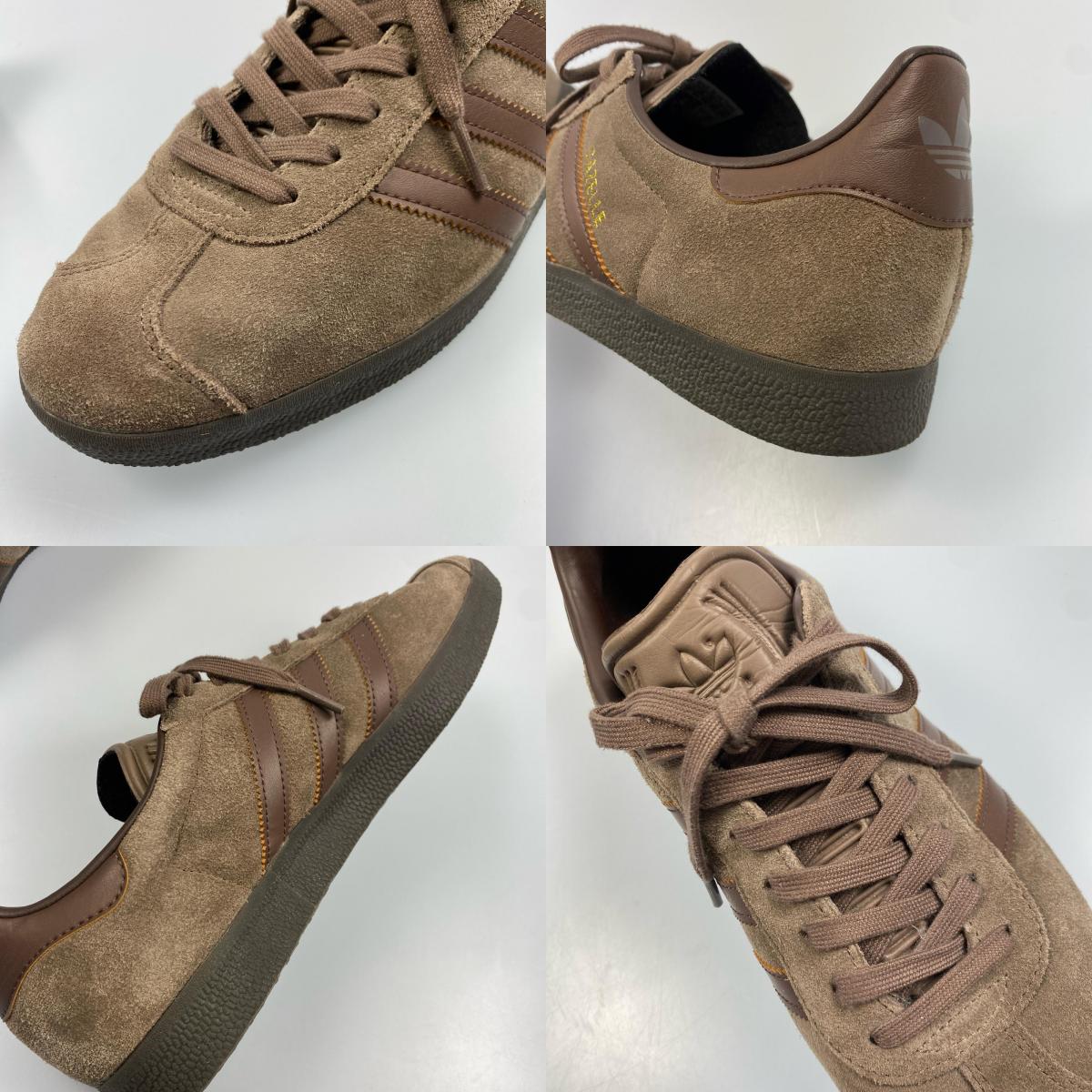 【中古】adidas | アディダス GAZELLE スニーカー IG4989 ブラウン 28cm