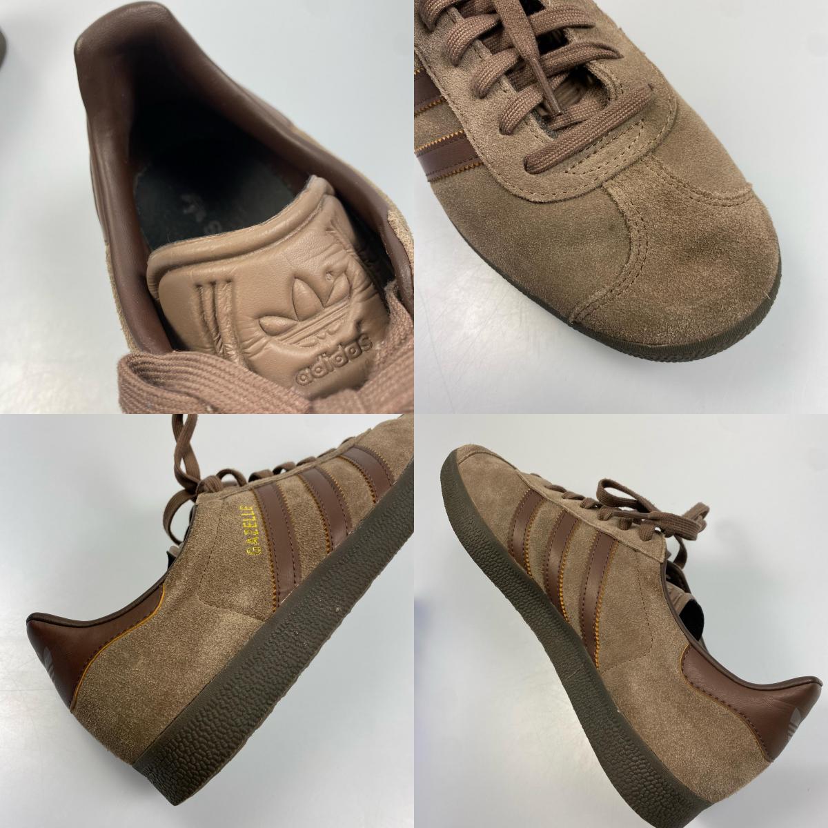 【中古】adidas | アディダス GAZELLE スニーカー IG4989 ブラウン 28cm
