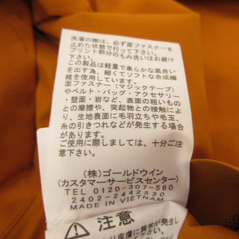 【中古】THE NORTH FACE | ザ・ノースフェイス CLIMB LIGHT JACKET マウンテンパーカー NP62303 オレンジ サイズ:M