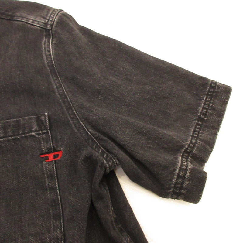 【中古】DIESEL | ディーゼル D-PAROSHORT その他トップス A03533068KE ブラック サイズ:S