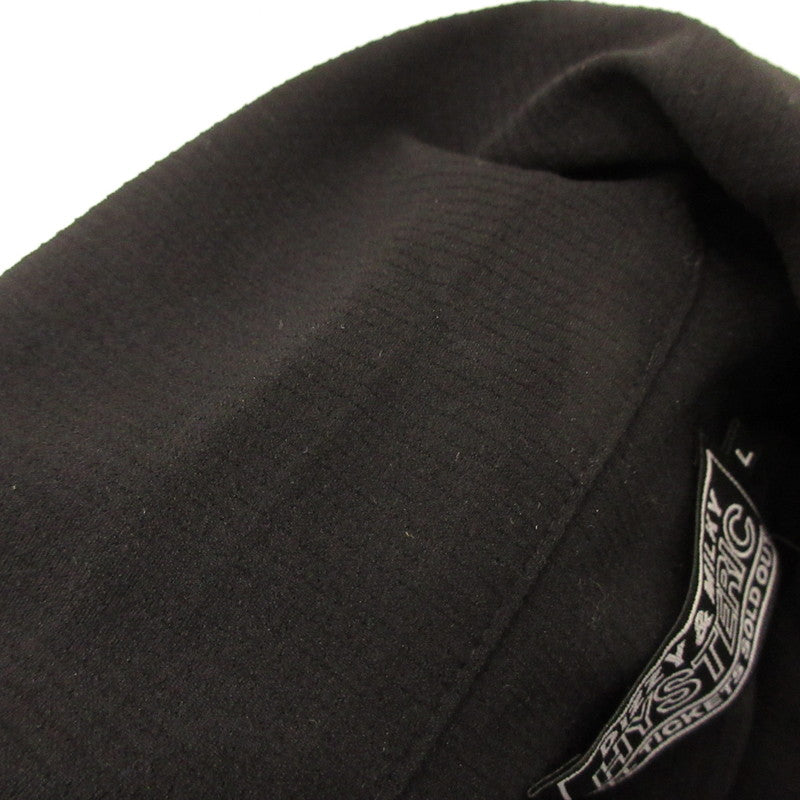 【中古】HYSTERIC GLAMOUR | ヒステリックグラマー HYSTERIC TIMES シャツ 半袖シャツ 02251CH04 ブラック サイズ:L
