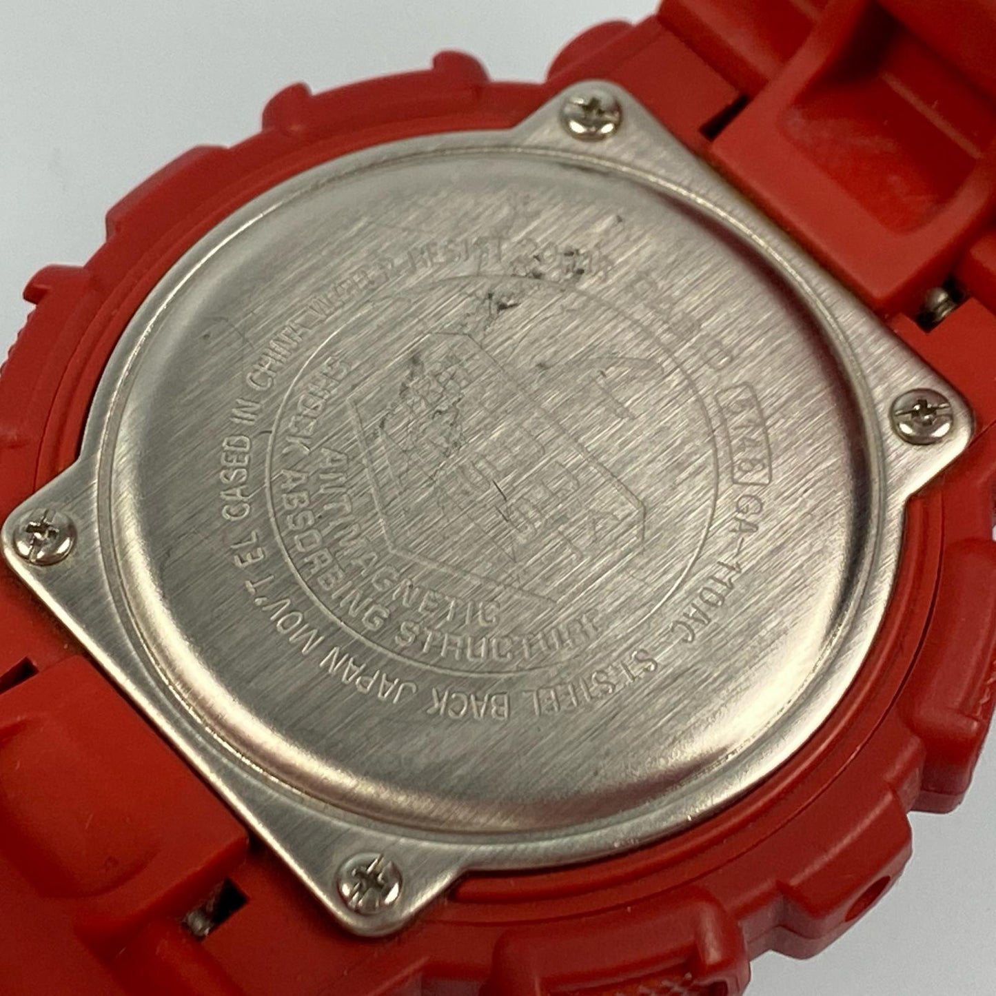 【中古】G-SHOCK | ジーショック 腕時計 GA-110AC-4AJF アナデジクォーツ レッド