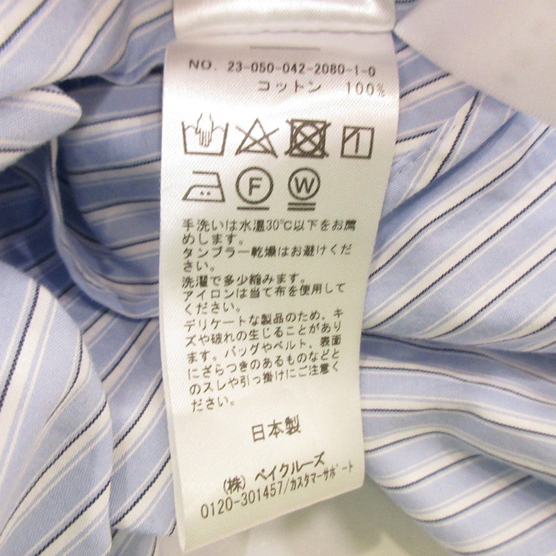 TUCK DRESS SHIRTS 長袖シャツ 23-050-042-2080-1-0