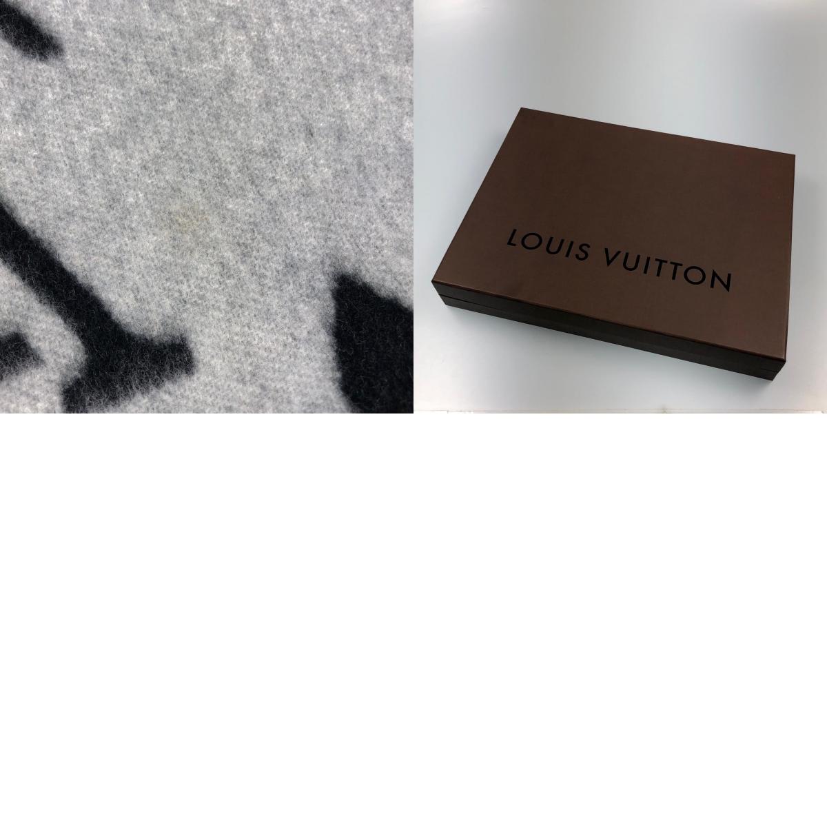 【中古】LOUIS VUITTON | ルイ・ヴィトン エシャルプ レイキャビック マフラー M71040 国内正規品