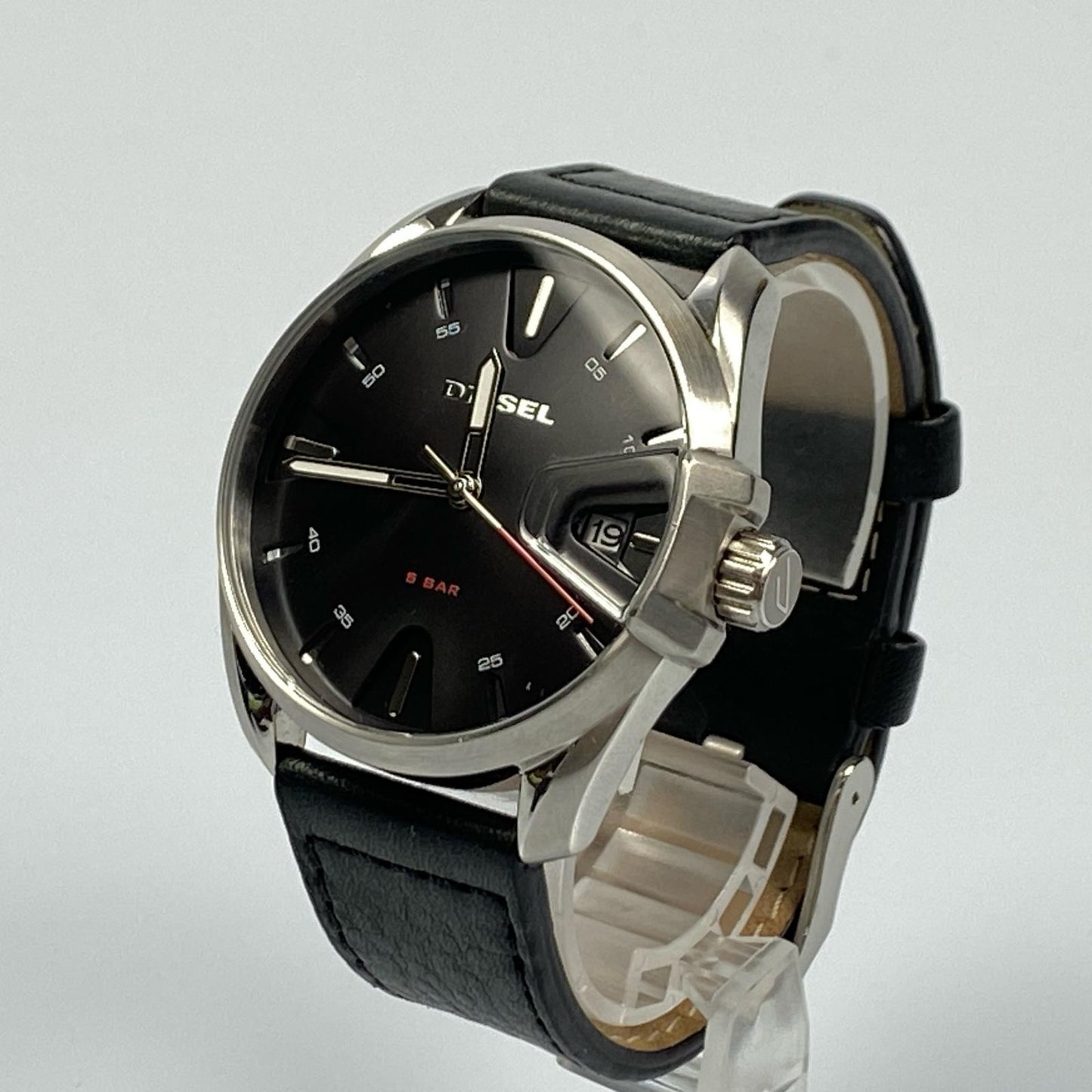 【中古】DIESEL | ディーゼル MS9 腕時計 DZ-1862 アナログクォーツ シルバー