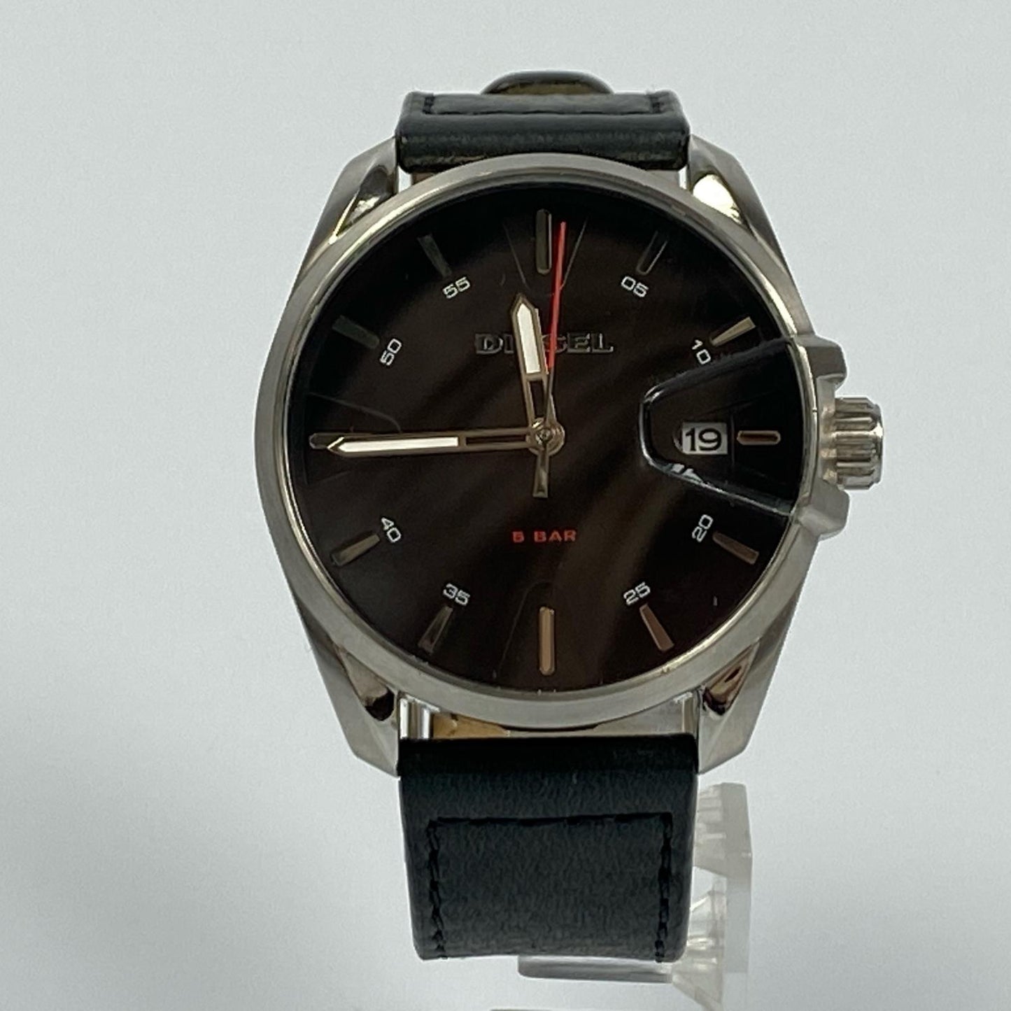 【中古】DIESEL | ディーゼル MS9 腕時計 DZ-1862 アナログクォーツ シルバー