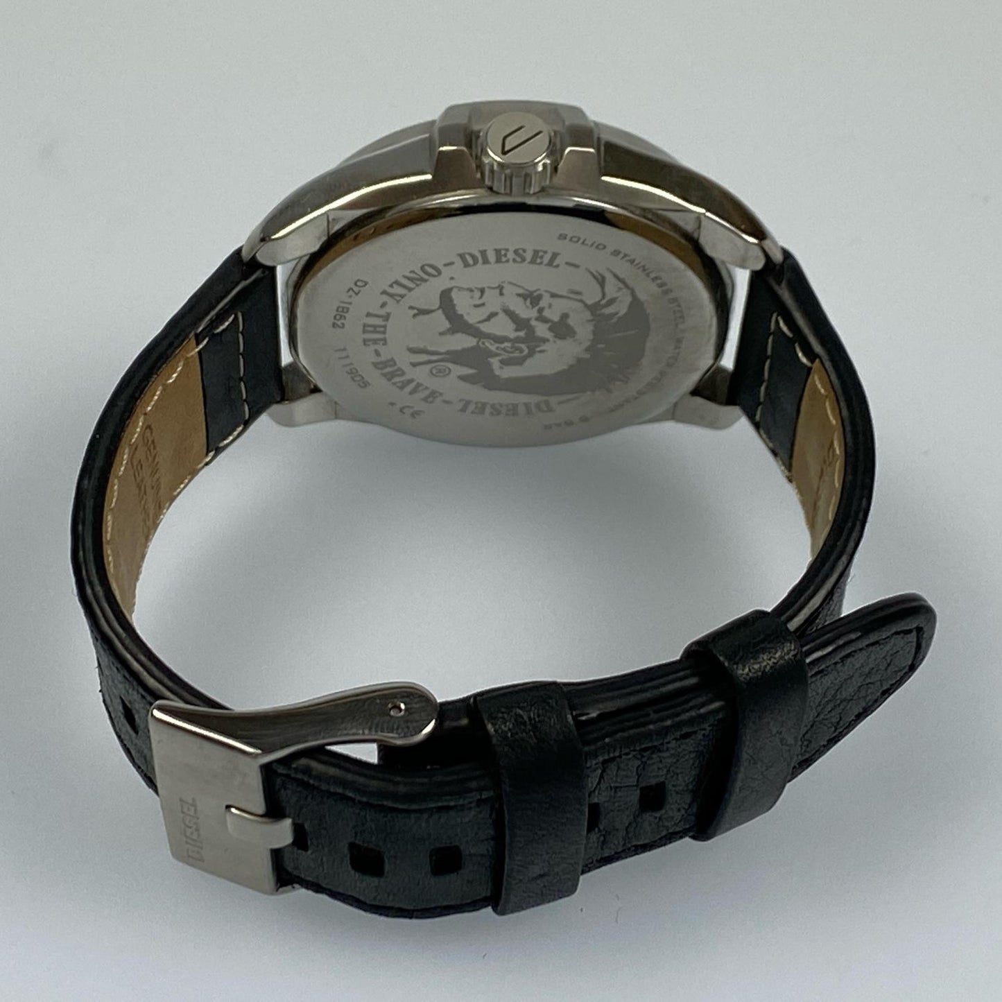 【中古】DIESEL | ディーゼル MS9 腕時計 DZ-1862 アナログクォーツ シルバー