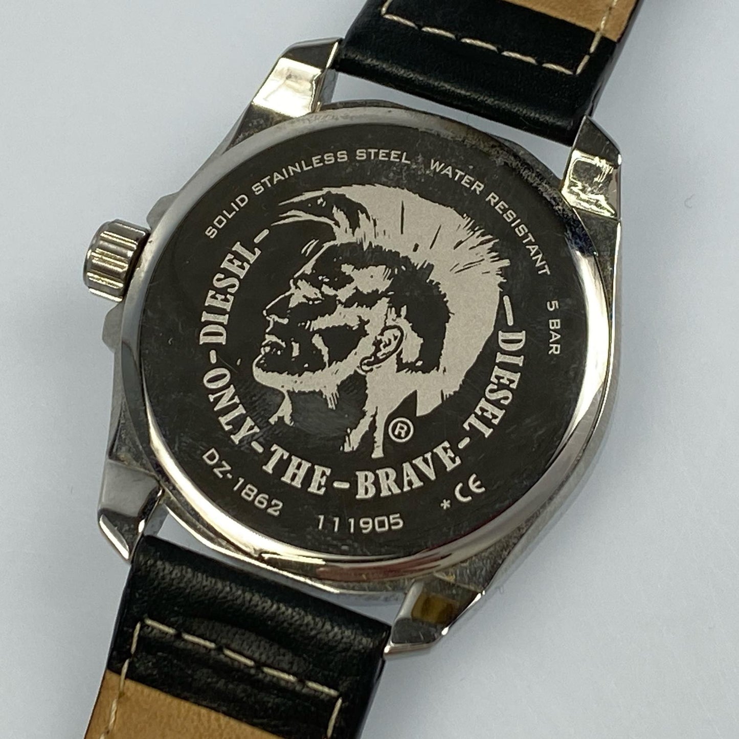 【中古】DIESEL | ディーゼル MS9 腕時計 DZ-1862 アナログクォーツ シルバー