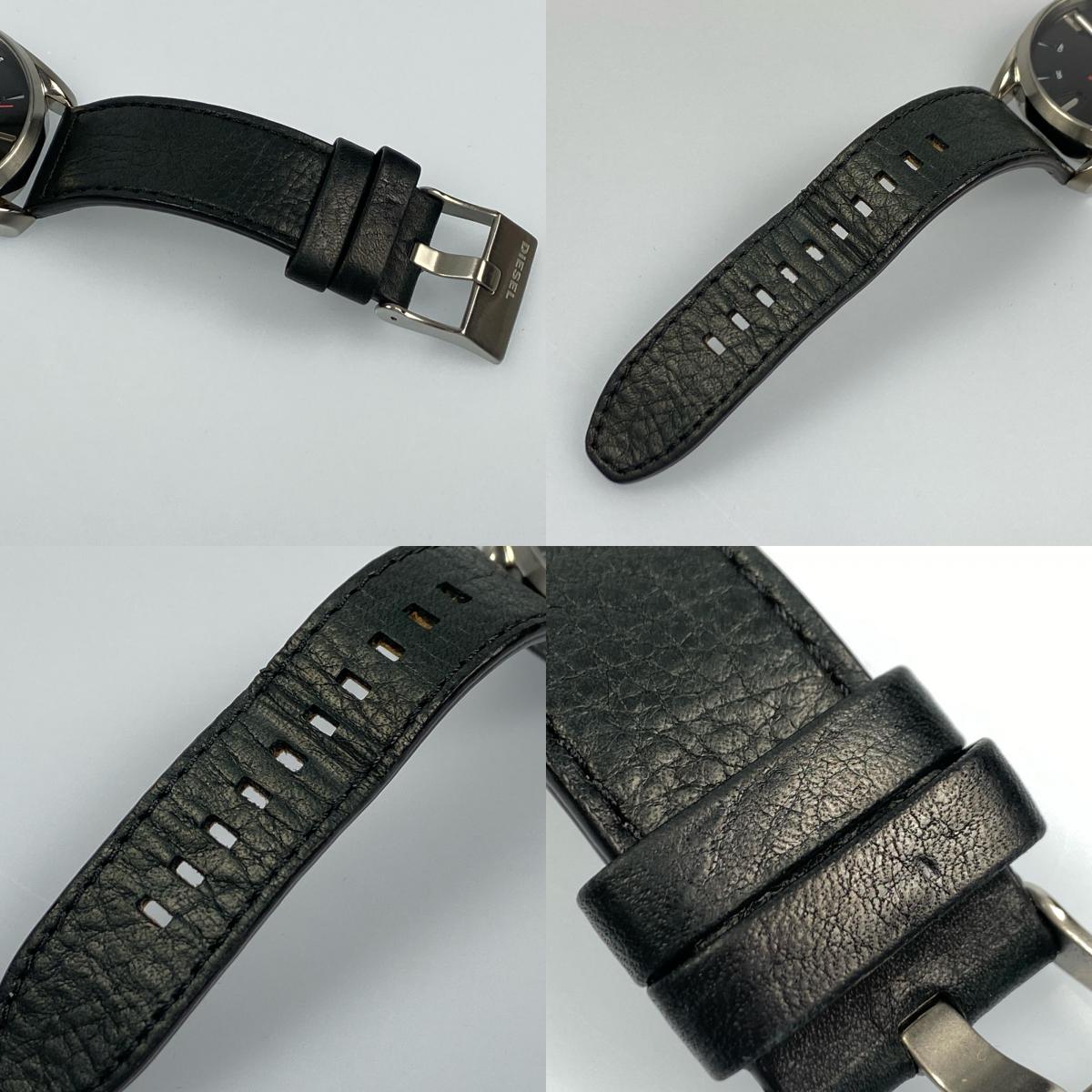 【中古】DIESEL | ディーゼル MS9 腕時計 DZ-1862 アナログクォーツ シルバー