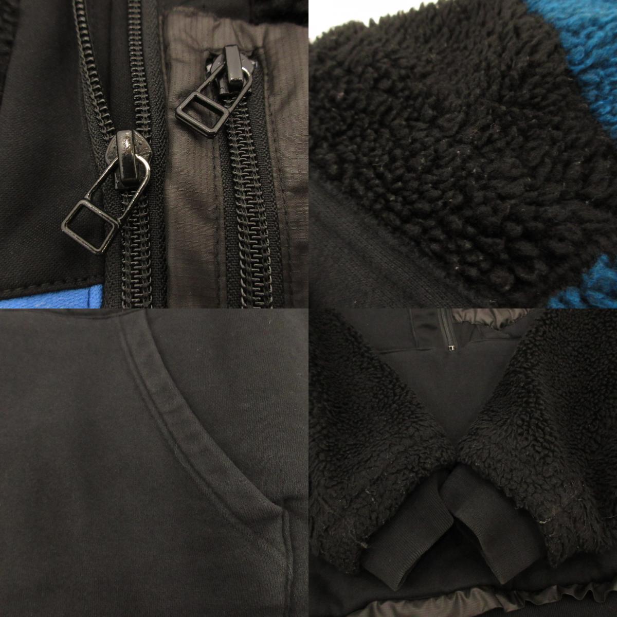 【中古】FACETASM | ファセッタズム MIX-PULLOVER JACKET その他アウター MRC-JK-M07 ブラック